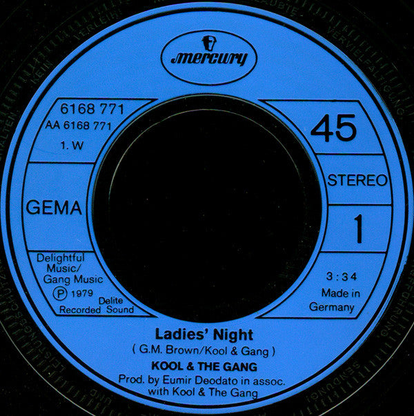 Kool And The Gang* : Ladies' Night / Too Hot (7", Single)