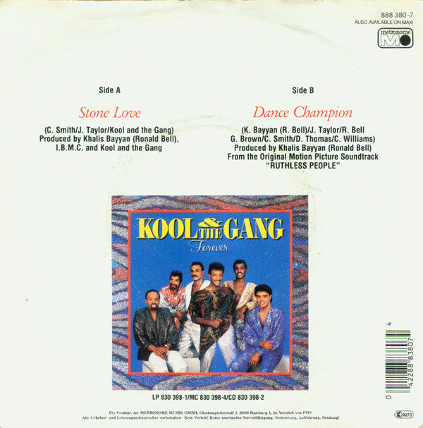 Kool & The Gang : Stone Love (7", Single)