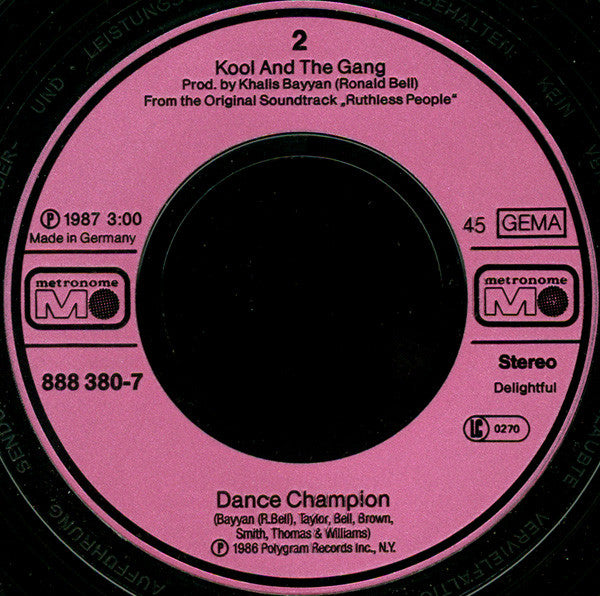 Kool & The Gang : Stone Love (7", Single)