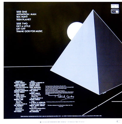Patrick Cowley : Megatron Man (LP, Album)