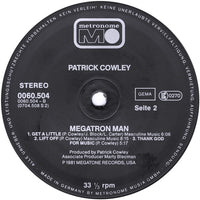 Patrick Cowley : Megatron Man (LP, Album)