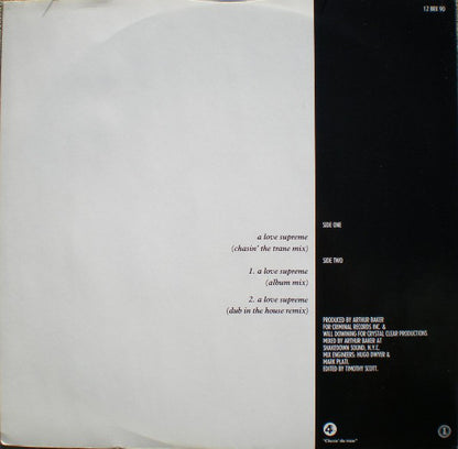 Will Downing : A Love Supreme (Chasin' The Trane Mix) (12")