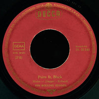 The Rolling Stones : Paint It, Black (7", Single, Mono)