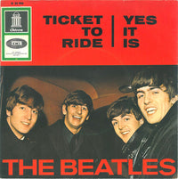 The Beatles : Ticket To Ride / Yes It Is (7", Single)