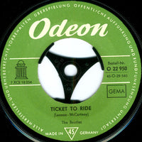 The Beatles : Ticket To Ride / Yes It Is (7", Single)