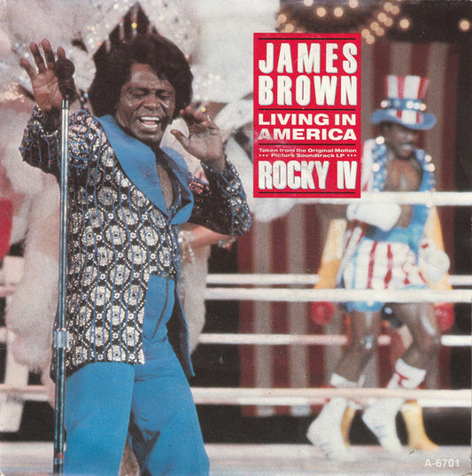 James Brown - Living In America (7", Single) (Very Good Plus (VG+))