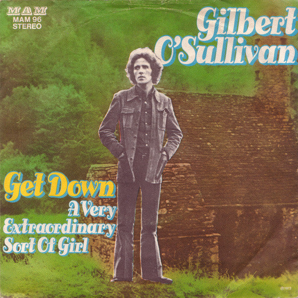 Gilbert O'Sullivan : Get Down (7", Single)