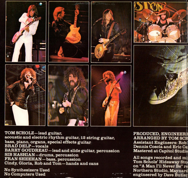 Boston : Don't Look Back (LP, Album, Gat)