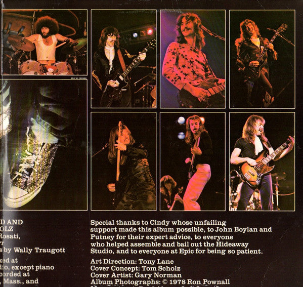 Boston : Don't Look Back (LP, Album, Gat)