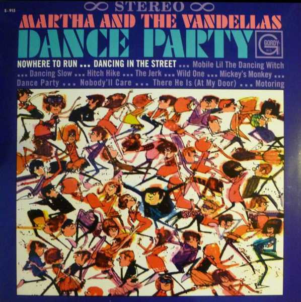 Martha Reeves & The Vandellas : Dance Party (LP, RE, 180)