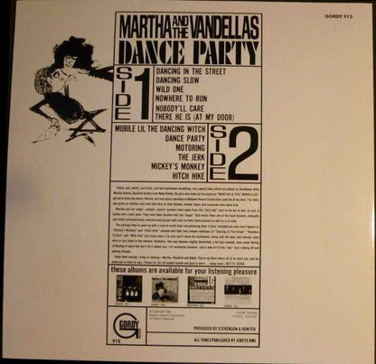 Martha Reeves & The Vandellas : Dance Party (LP, RE, 180)