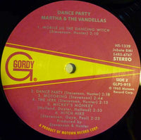 Martha Reeves & The Vandellas : Dance Party (LP, RE, 180)