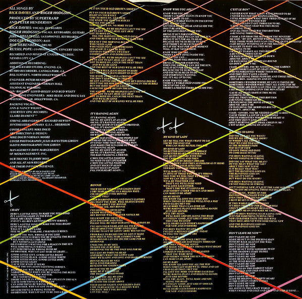 Supertramp : "...Famous Last Words..." (LP, Album)