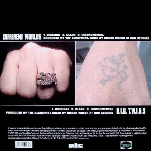 Twin* And Alchemist : Different Worlds (12")