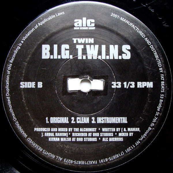 Twin* And Alchemist : Different Worlds (12")