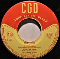 Teddy Reno : Piccolissima Serenata (7", EP)
