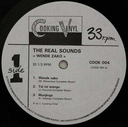 The Real Sounds : Wende Zako (LP, Album)
