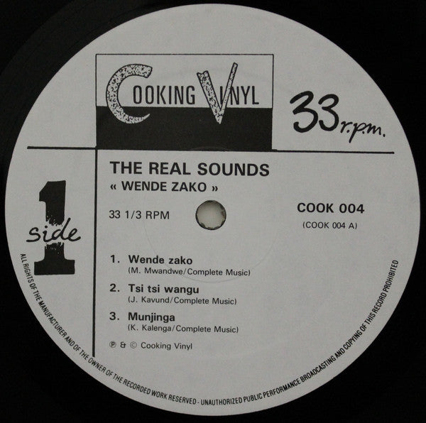 The Real Sounds : Wende Zako (LP, Album)