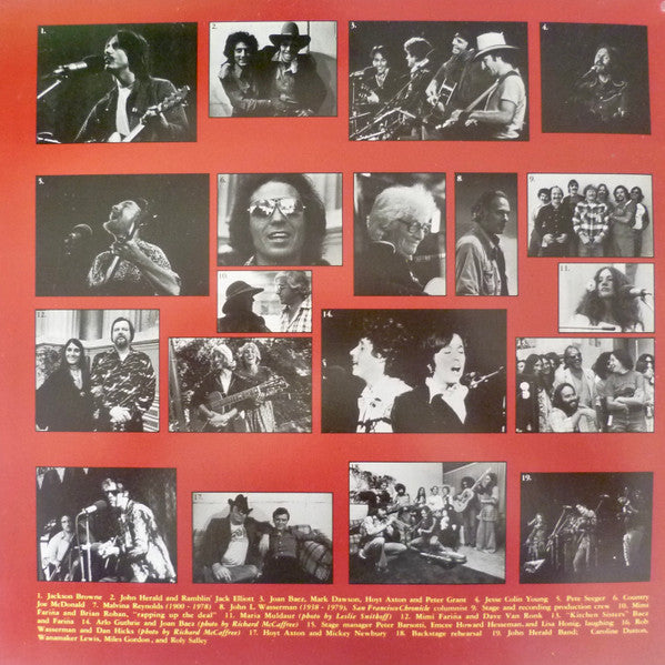 Various : Bread & Roses: Festival Of Acoustic Music (2xLP, Album, Gat)