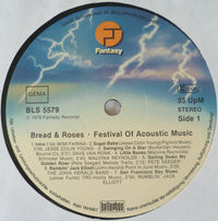 Various : Bread & Roses: Festival Of Acoustic Music (2xLP, Album, Gat)