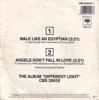 Bangles : Walk Like An Egyptian (7", Single)