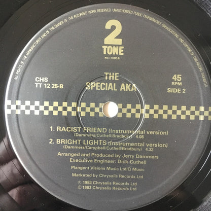 The Special AKA : Racist Friend / Bright Lights (12", Single)