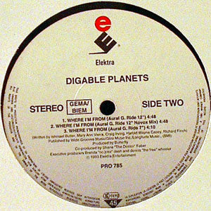 Digable Planets : Where I'm From (12", Promo)