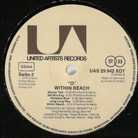 A Band Called "O" : Within Reach (LP, Album)