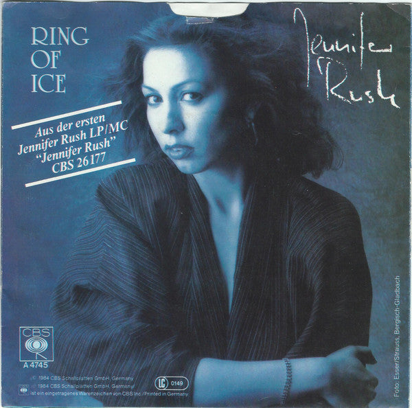 Jennifer Rush : Ring Of Ice (7", Single)