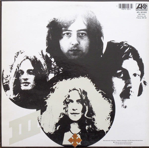 Led Zeppelin : Led Zeppelin III (LP, Album, RE, Gat)
