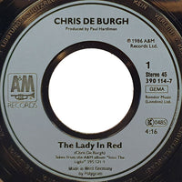 Chris De Burgh : The Lady In Red (7", Single)