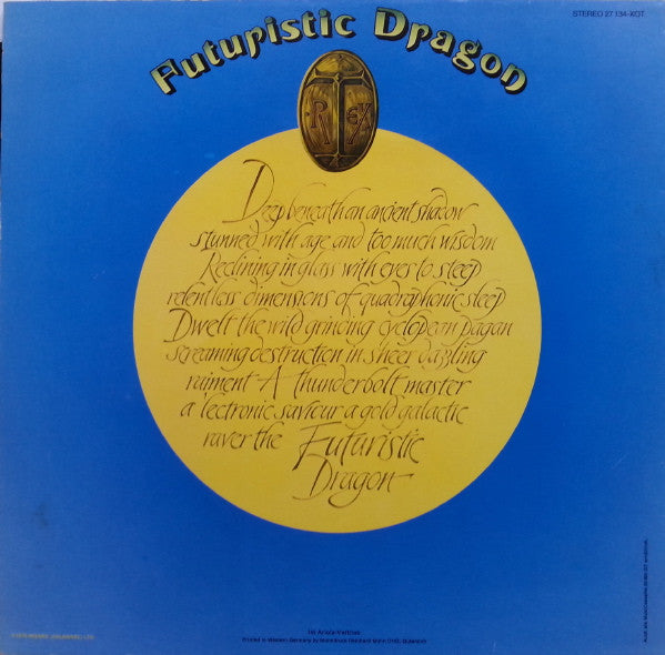 T. Rex : Futuristic Dragon (LP, Album)