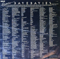 Dave Davies : Glamour (LP, Album)