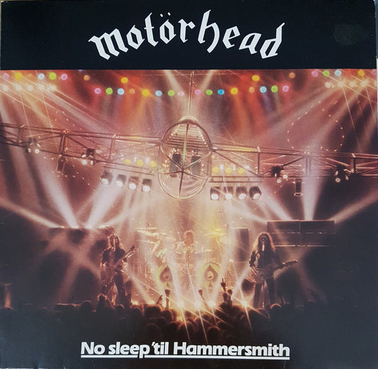 Motörhead : No Sleep 'Til Hammersmith (LP, Album, RE)