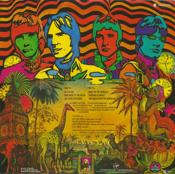 The Dukes Of Stratosphear : 25 O'Clock (12", MiniAlbum)