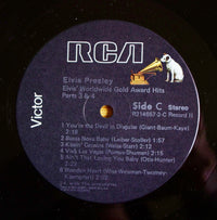 Elvis Presley : Worldwide Gold Award Hits, Parts 3 & 4 (2xLP, Comp, Ind)
