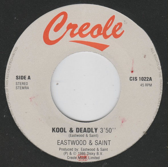 Eastwood & Saint* : Kool & Deadly (7", Single)