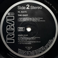 Iggy Pop : The Idiot (LP, Album, RE)