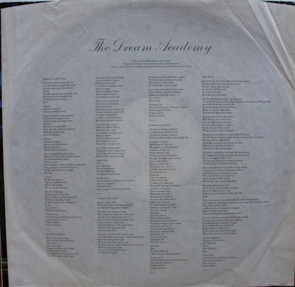 The Dream Academy : The Dream Academy (LP, Album)