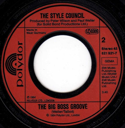 The Style Council : Groovin' (7", Single)