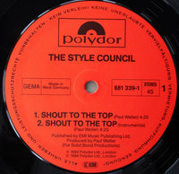 The Style Council : Shout To The Top (12", EP, Maxi)