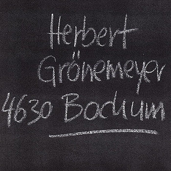 Herbert Grönemeyer : 4630 Bochum (LP, Album, Club)