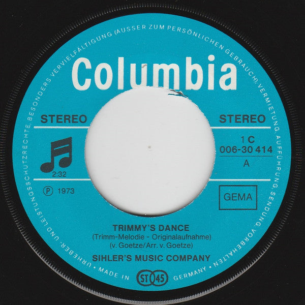 Sihler's Music Company : Trimmy's Dance (7", Single)