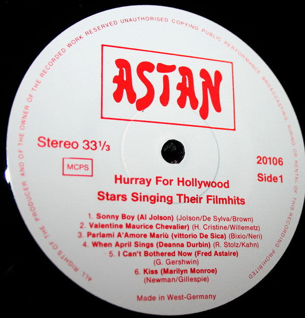 Various : Stars Of Hollywood (3xLP, Comp, Mono, Box)