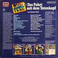Stefan Wolf : TKKG   4 - Das Paket Mit Dem Totenkopf (LP)