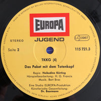 Stefan Wolf : TKKG   4 - Das Paket Mit Dem Totenkopf (LP)