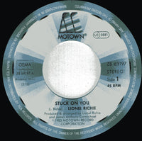Lionel Richie : Stuck On You (7", Single)