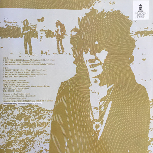 Spooky Tooth Featuring Mike Harrison (2) : The Last Puff (LP, Album, RP)