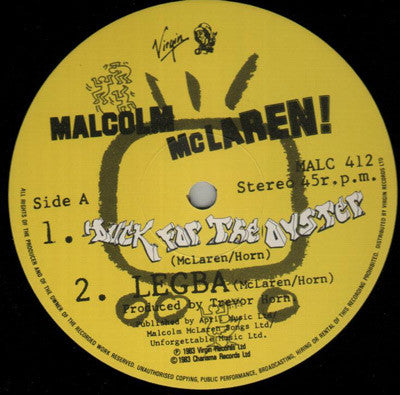 Malcolm McLaren : Duck For The Oyster (12")
