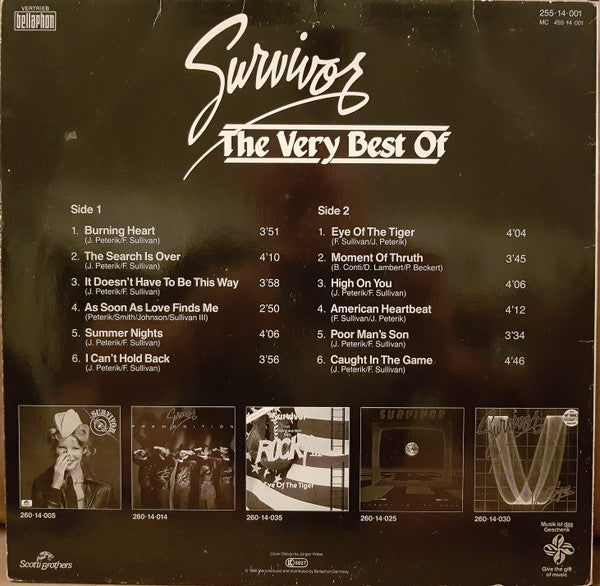 Survivor : The Very Best Of (LP, Comp)